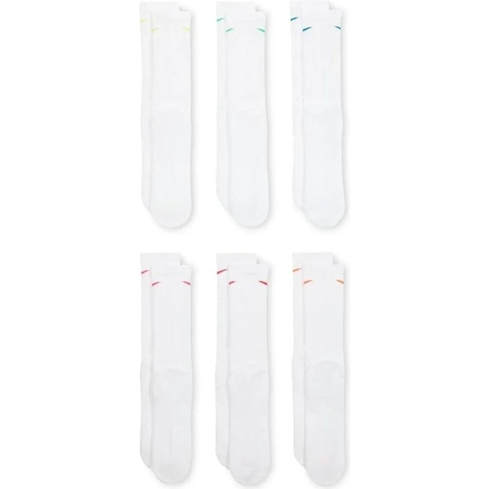 Nike Everyday Plus Cushioned Training Crew Socks – 12 Pairs (2 Sets of 6 Pairs)